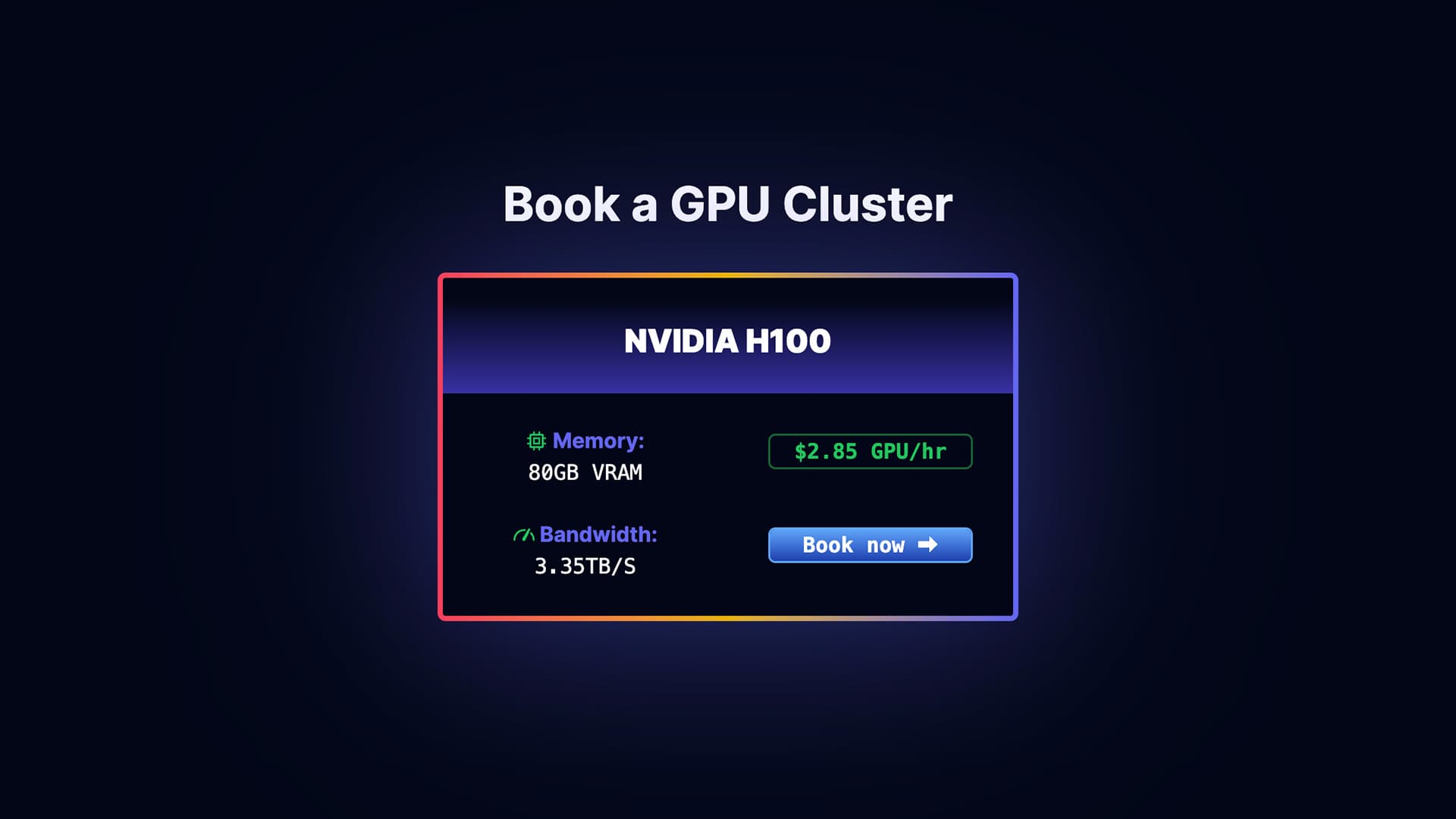 GPU Booking